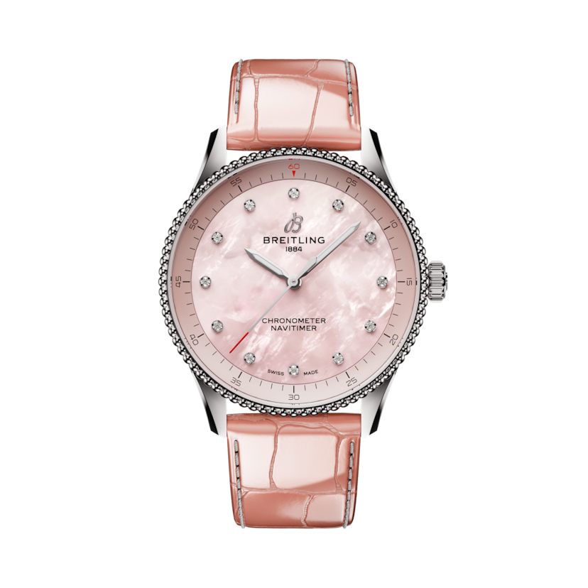 Navitimer 32, Referenz A77320D91K1P1. Link zu Produktdetails.