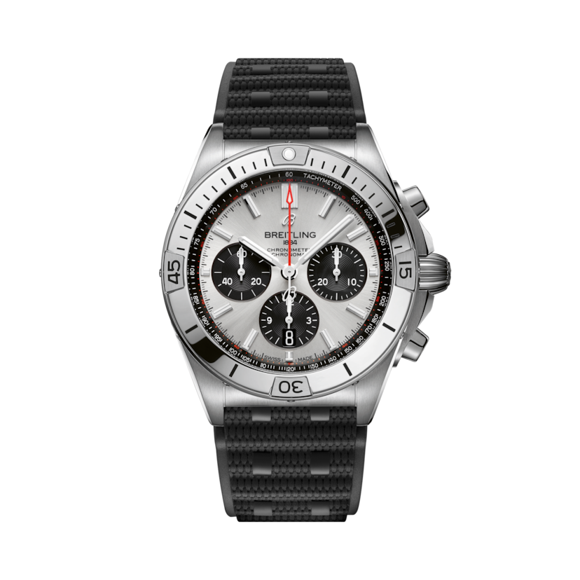 Chronomat B01 42 Silver | V-DIAL-COLOR-5843 dial, AB0134101G1S2