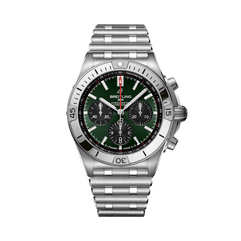 Chronomat B01 42 Verde | V-DIAL-COLOR-5765 dial, AB0134101L2A1