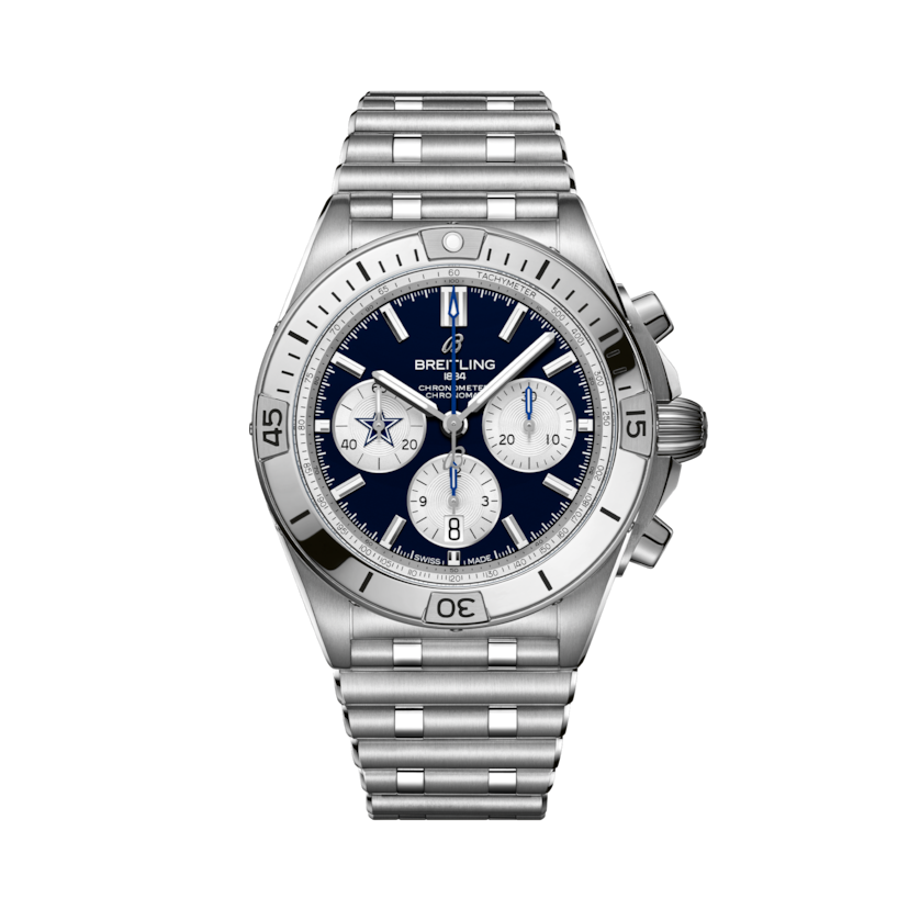 Chronomat B01 42 NFL Dallas Cowboys Edition Blue | V-DIAL-COLOR-5714 dial, AB01342B1C1A1