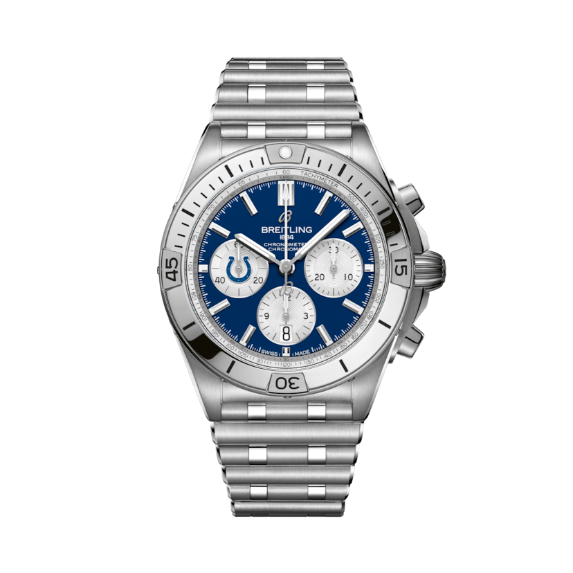 Chronomat B01 42 NFL Indianapolis Colts Edition Blue | V-DIAL-COLOR-5714 dial, AB01342B1C2A1