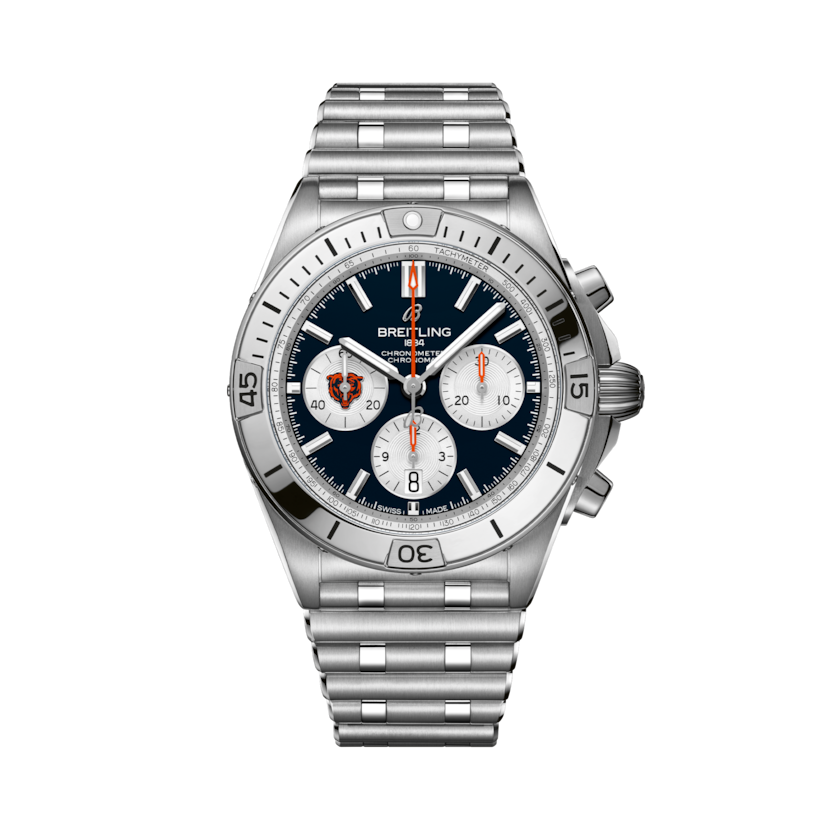 Chronomat B01 42 NFL Chicago Bears Edition Blue | V-DIAL-COLOR-5714 dial, AB01342B1C5A1