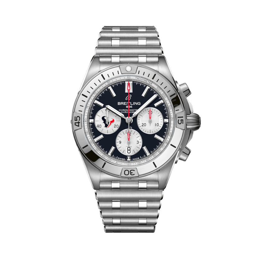 Chronomat B01 42 NFL Houston Texans Edition, reference AB01342B1CBA1. Link to product details.