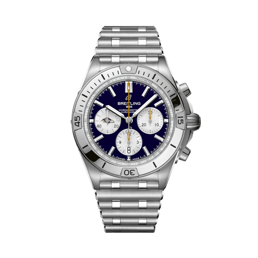 Chronomat B01 42 NFL Baltimore Ravens Edition Purple | V-DIAL-COLOR-PURP dial, AB01342B1K2A1