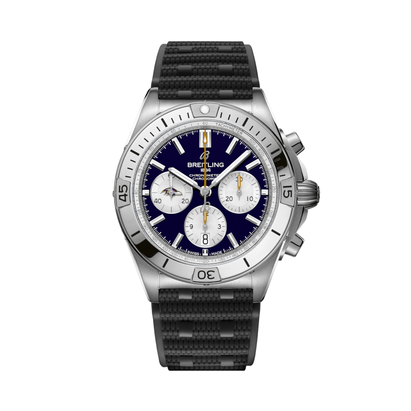 Chronomat B01 42 NFL Baltimore Ravens Edition, riferimento AB01342B1K2S1. Link ai dettagli del prodotto.