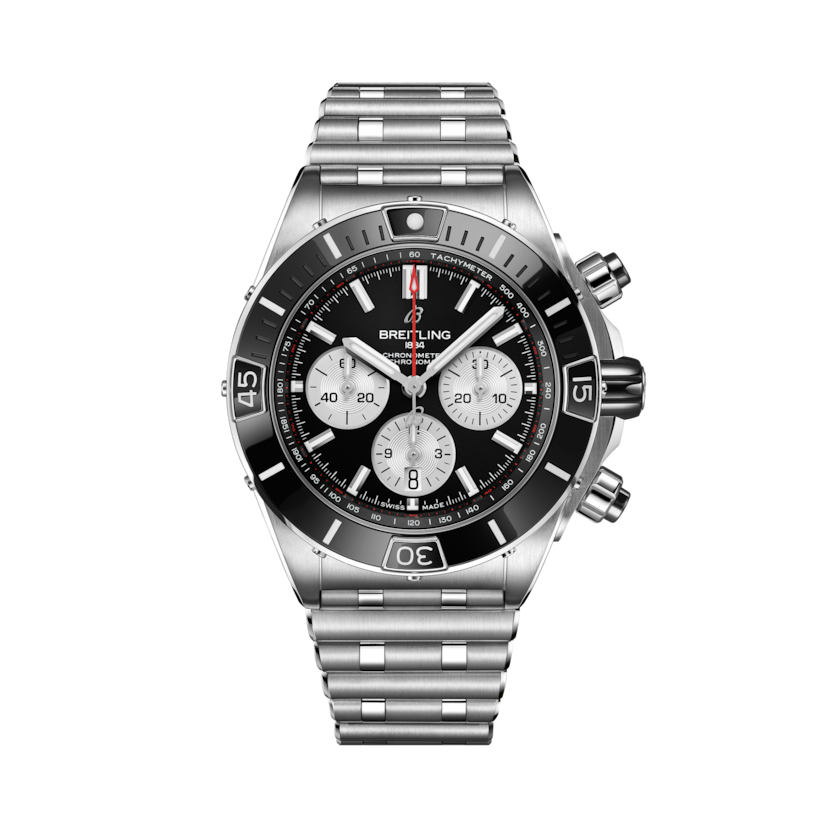 Super Chronomat B01 44, reference AB0136251B1A1. Link to product details.