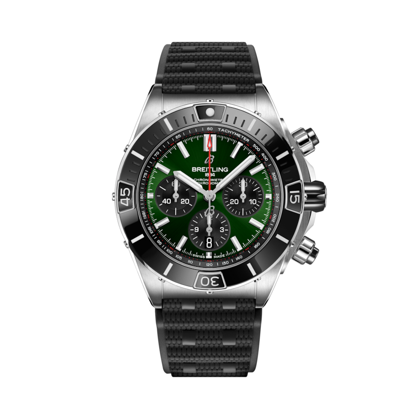 Super Chronomat B01 44 Green | V-DIAL-COLOR-5765 dial, AB0136251L1S1