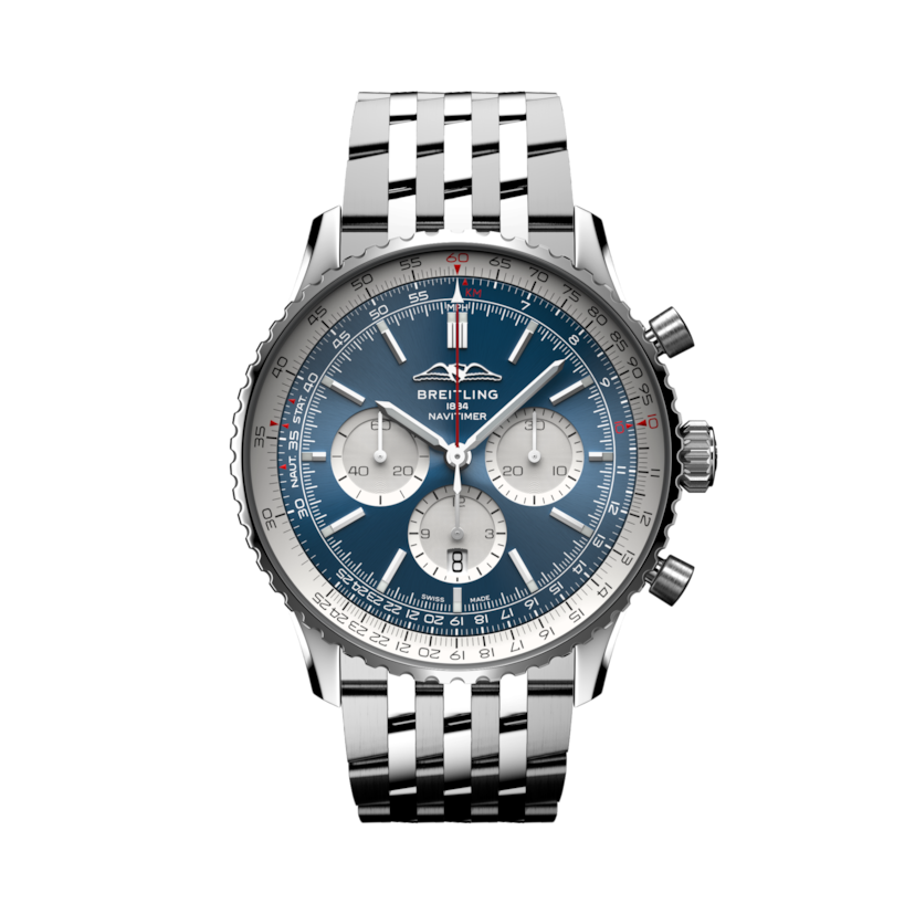 Navitimer B01 Chronograph 46 Blue | V-DIAL-COLOR-5714 dial, AB0137211C1A1