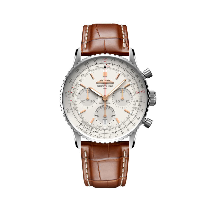 Navitimer B01 Chronograph 41 Crème | V-DIAL-COLOR-5842 dial, AB0139211G1P1