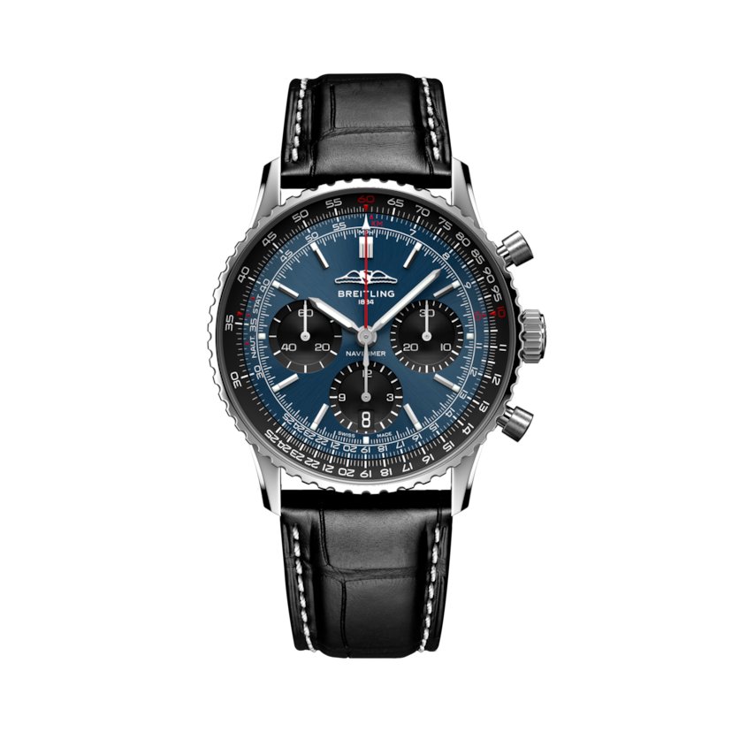 Navitimer B01 Chronograph 41 Bleu | V-DIAL-COLOR-5714 dial, AB0139241C1P1