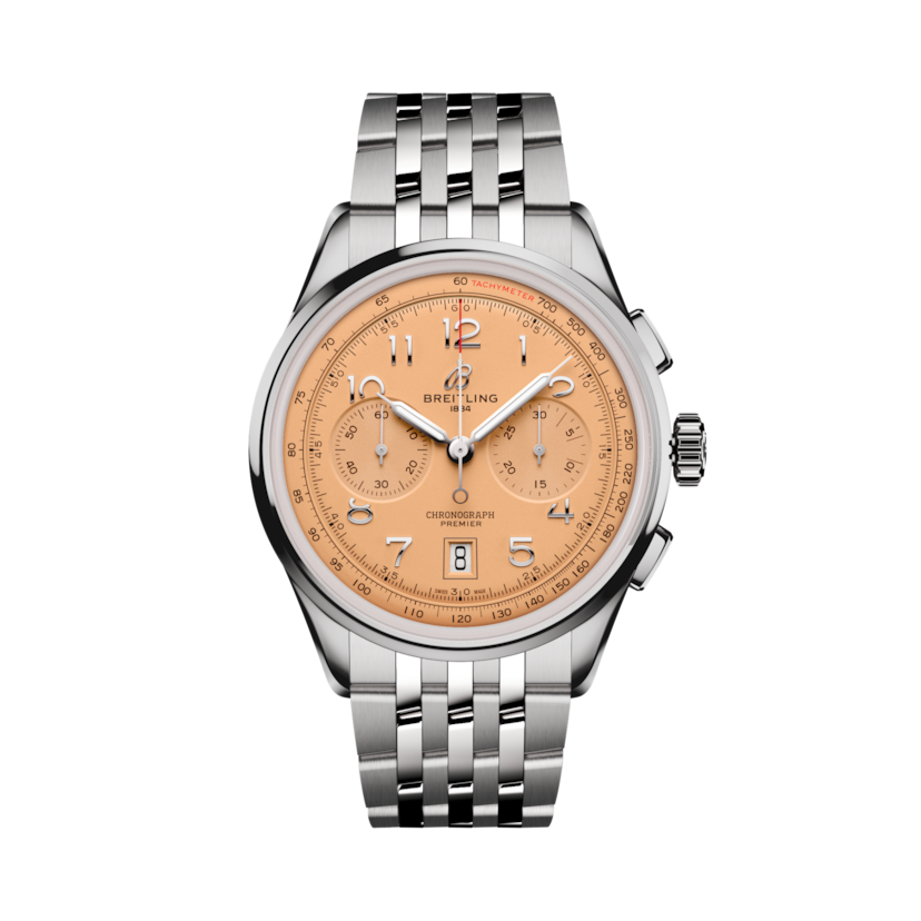Premier B01 Chronograph 42 Copper | V-DIAL-COLO-999 dial, AB0145331K1A1