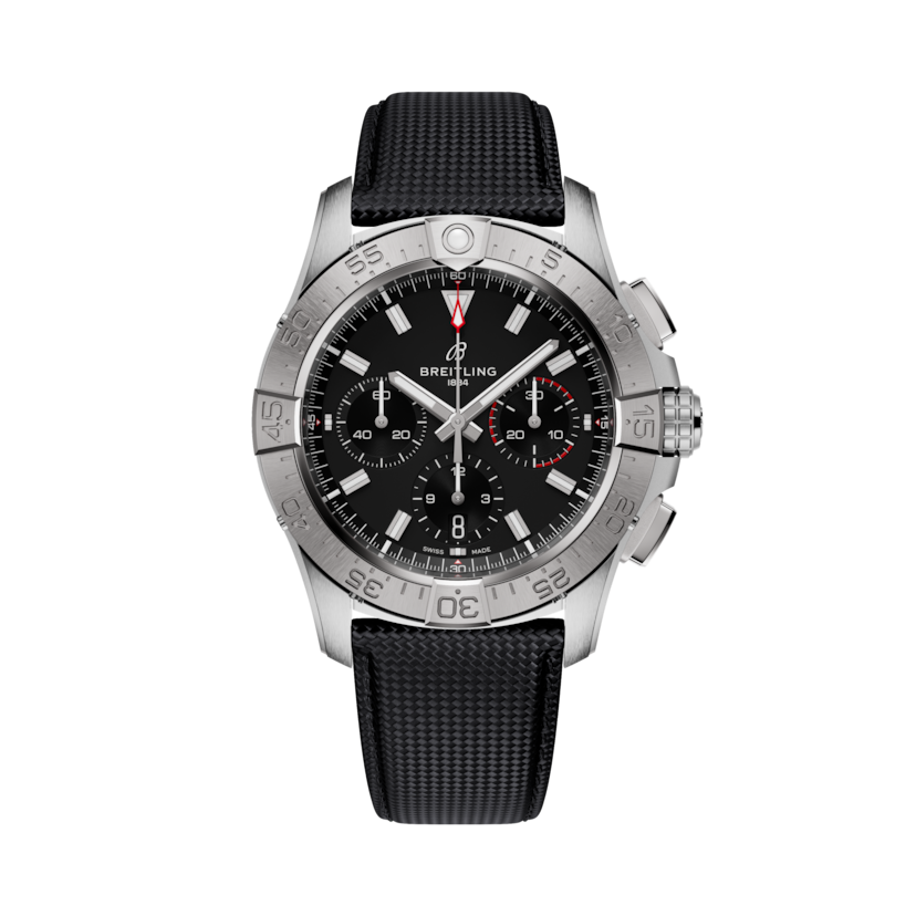 Avenger B01 Chronograph 42 Black | V-DIAL-COLOR-5686 dial, AB0146101B1X1