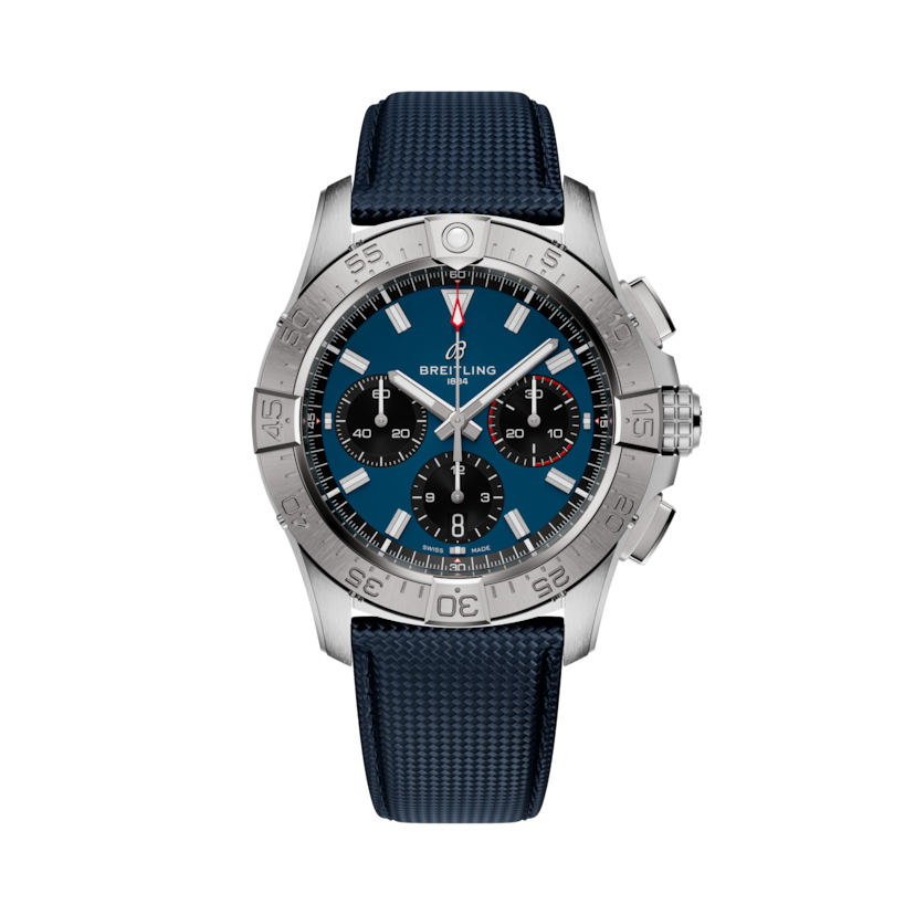 Avenger B01 Chronograph 42 Blue | V-DIAL-COLOR-5714 dial, AB0146101C1X1