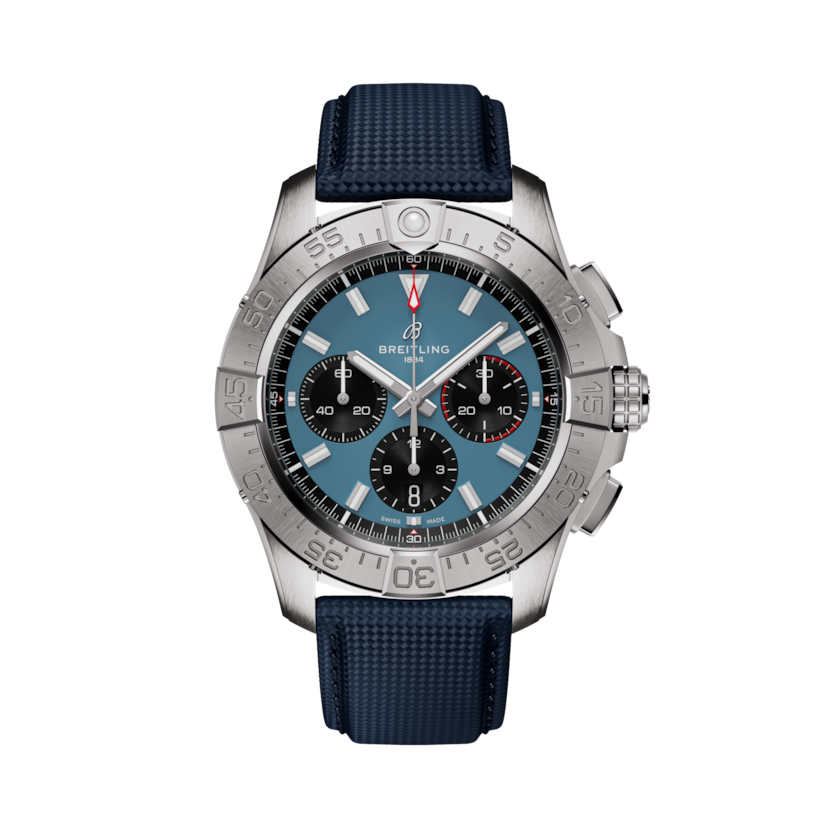 Avenger B01 Chronograph 44 Blue | V-DIAL-COLOR-5714 dial, AB0147101C1X1