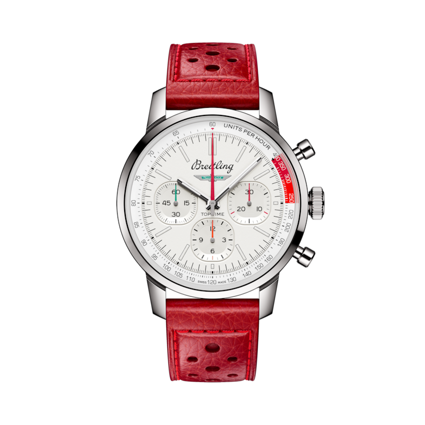 Top Time B01 Ford Thunderbird White | V-DIAL-COLOR-5926 dial, AB01766A1A1X1