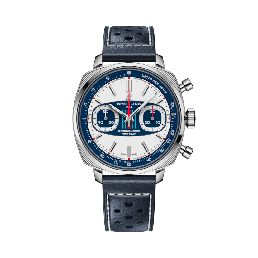 Top Time B01 Racing Blanc | V-DIAL-COLOR-5926 dial, AB01772A1G1X1