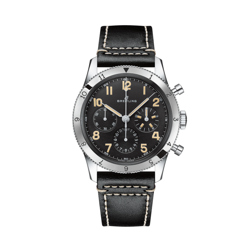 AVI Ref. 765 1953 Re-Edition Black | V-DIAL-COLOR-5686 dial, AB0920131B1X1