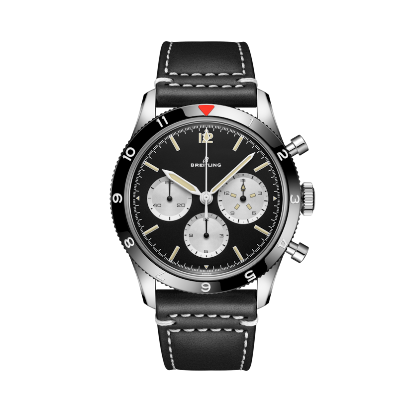 AVI Ref. 765 1964 Re-Edition Black | V-DIAL-COLOR-5686 dial, AB09451A1B1X1