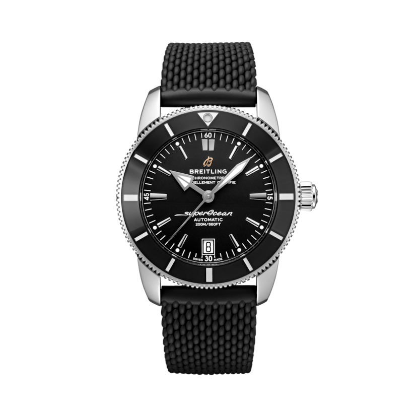 Superocean Heritage B20 Automatic 42 Black | V-DIAL-COLOR-5686 dial, AB2010121B1S1