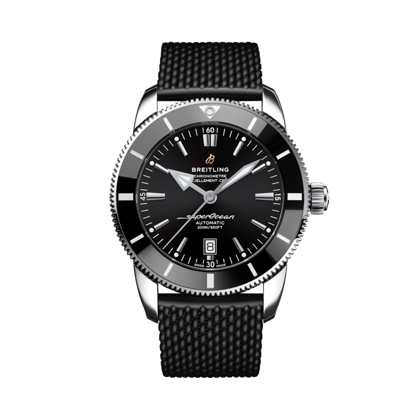 Superocean Heritage B20 Automatic 46 Noir | V-DIAL-COLOR-5686 dial, AB2020121B1S1