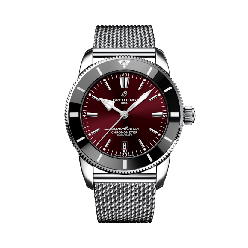 Superocean Heritage B20 Automatic 44 Burgundy | V-DIAL-COLOR-9696 dial, AB20305A1K1A1