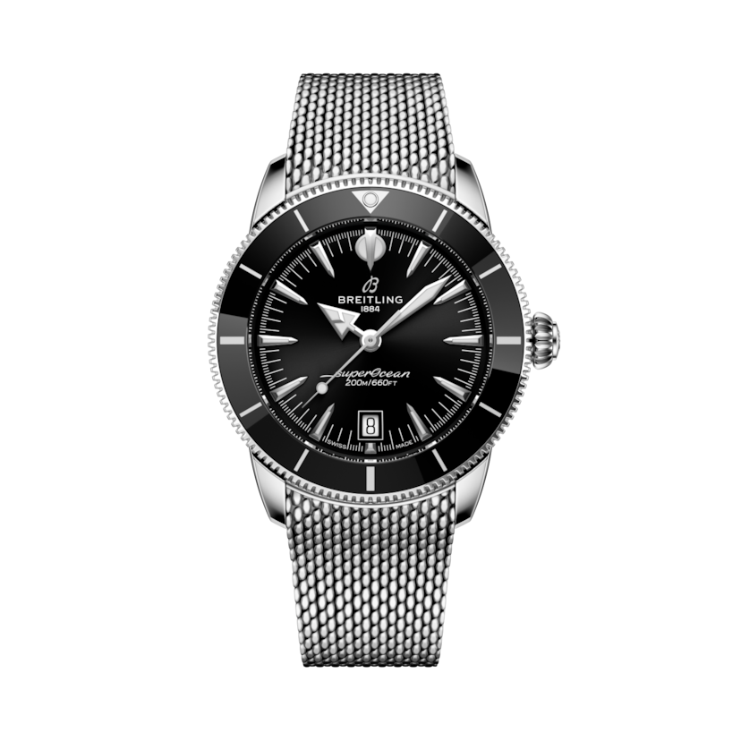 Superocean Heritage B31 Automatic 42 Black | V-DIAL-COLOR-5686 dial, AB3111241B1A1