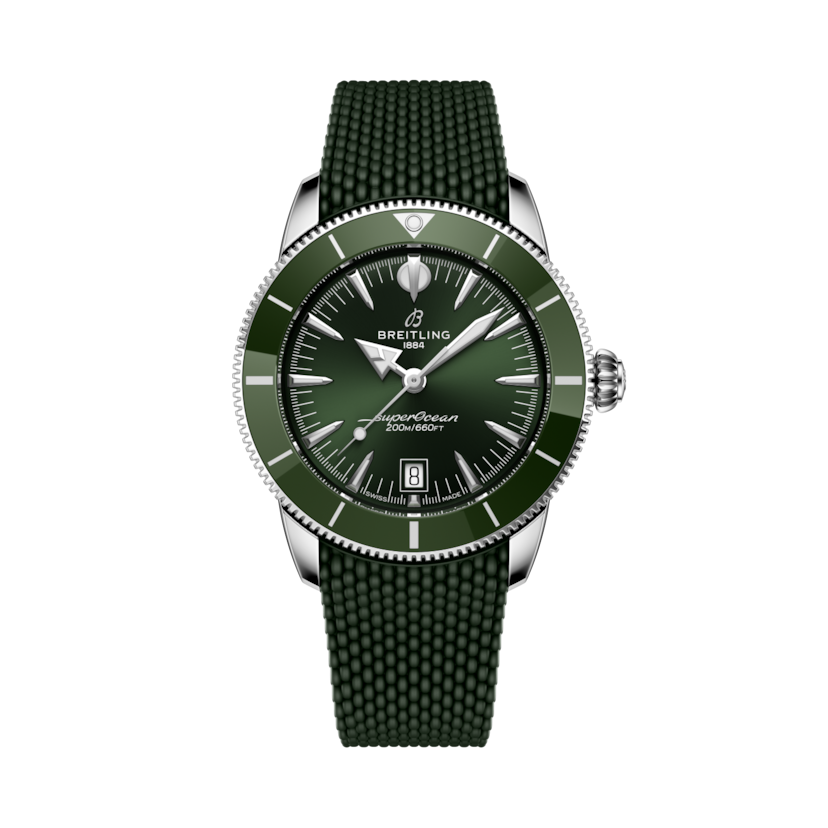 Superocean Heritage B31 Automatic 42 Green | V-DIAL-COLOR-5765 dial, AB3111361L1S1