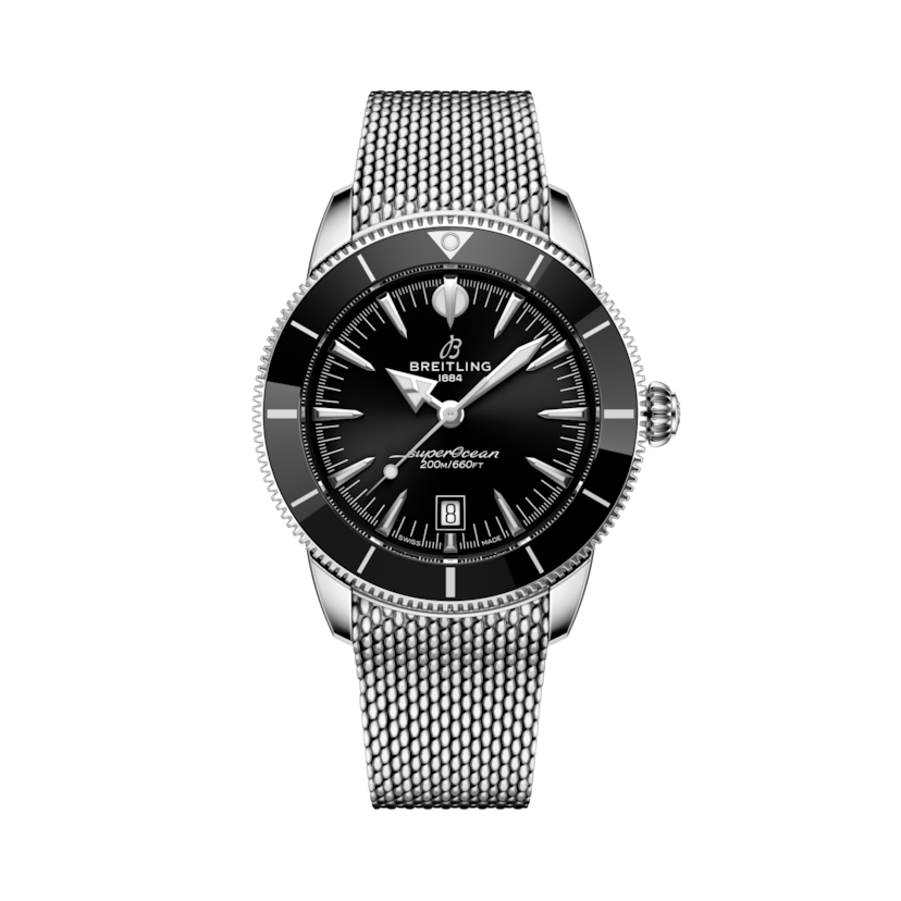 Superocean Heritage B31 Automatic 44 Black | V-DIAL-COLOR-5686 dial, AB3112241B1A1