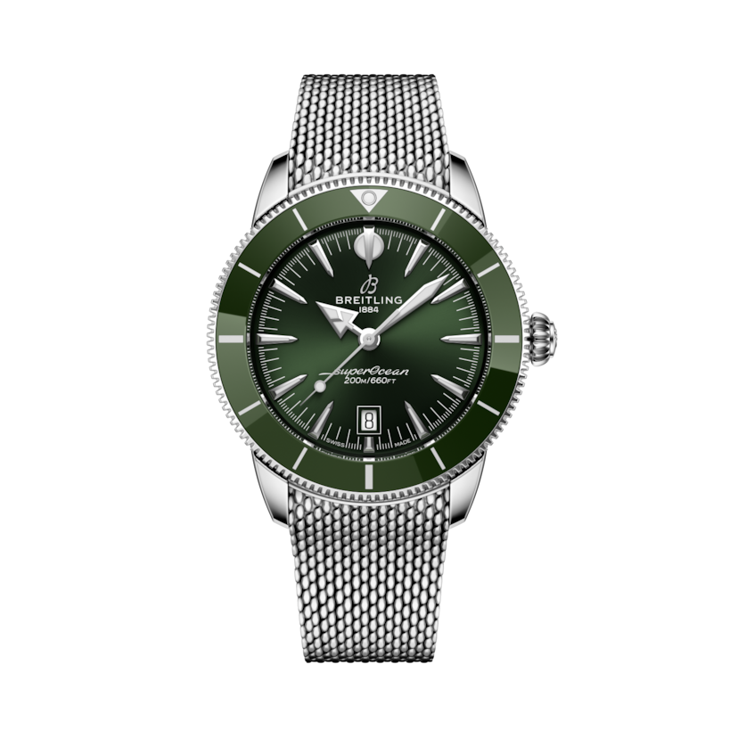 Superocean Heritage B31 Automatic 44 Green | V-DIAL-COLOR-5765 dial, AB3112361L1A1