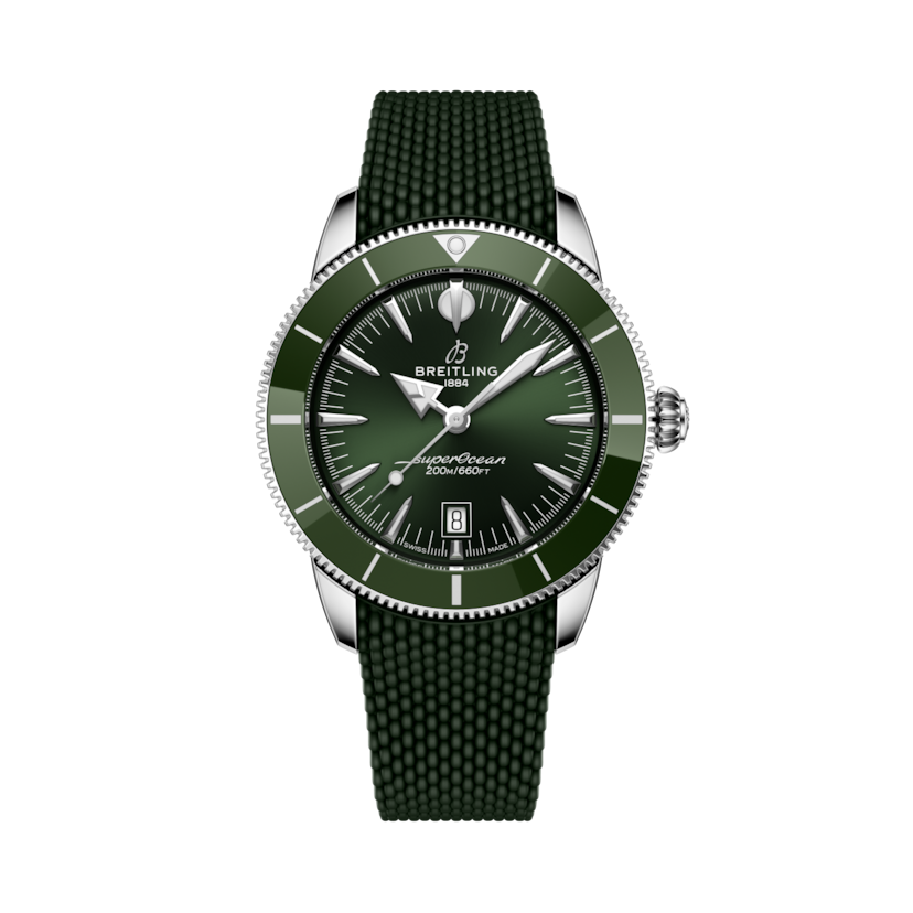 Superocean Heritage B31 Automatic 44 Green | V-DIAL-COLOR-5765 dial, AB3112361L1S1