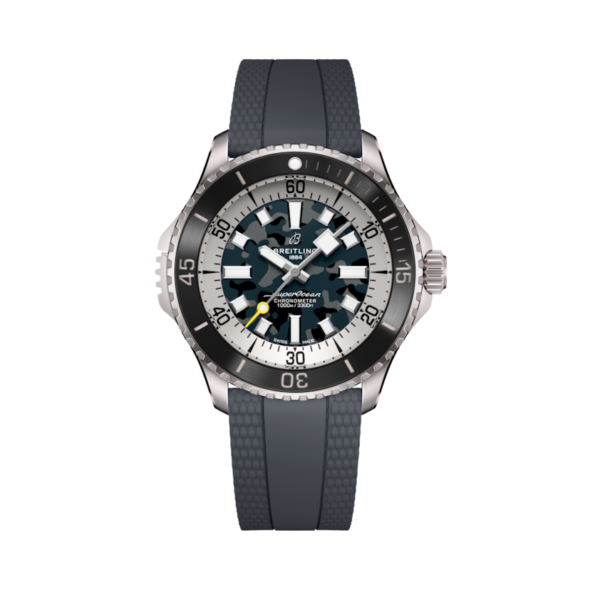 Superocean Automatic 46 Super Diver Negro | V-DIAL-COLOR-5686 dial, E10379351B1S1