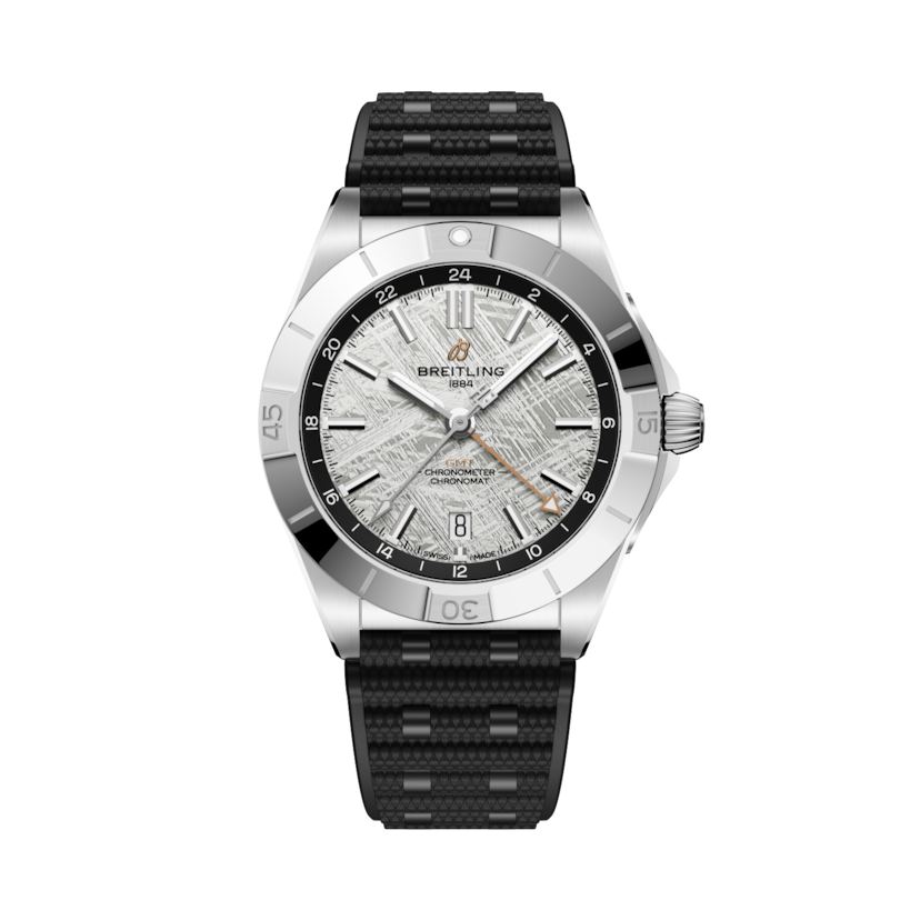 Chronomat Automatic GMT 40 Erling Haaland, reference P323982A1F1S1. Link to product details.