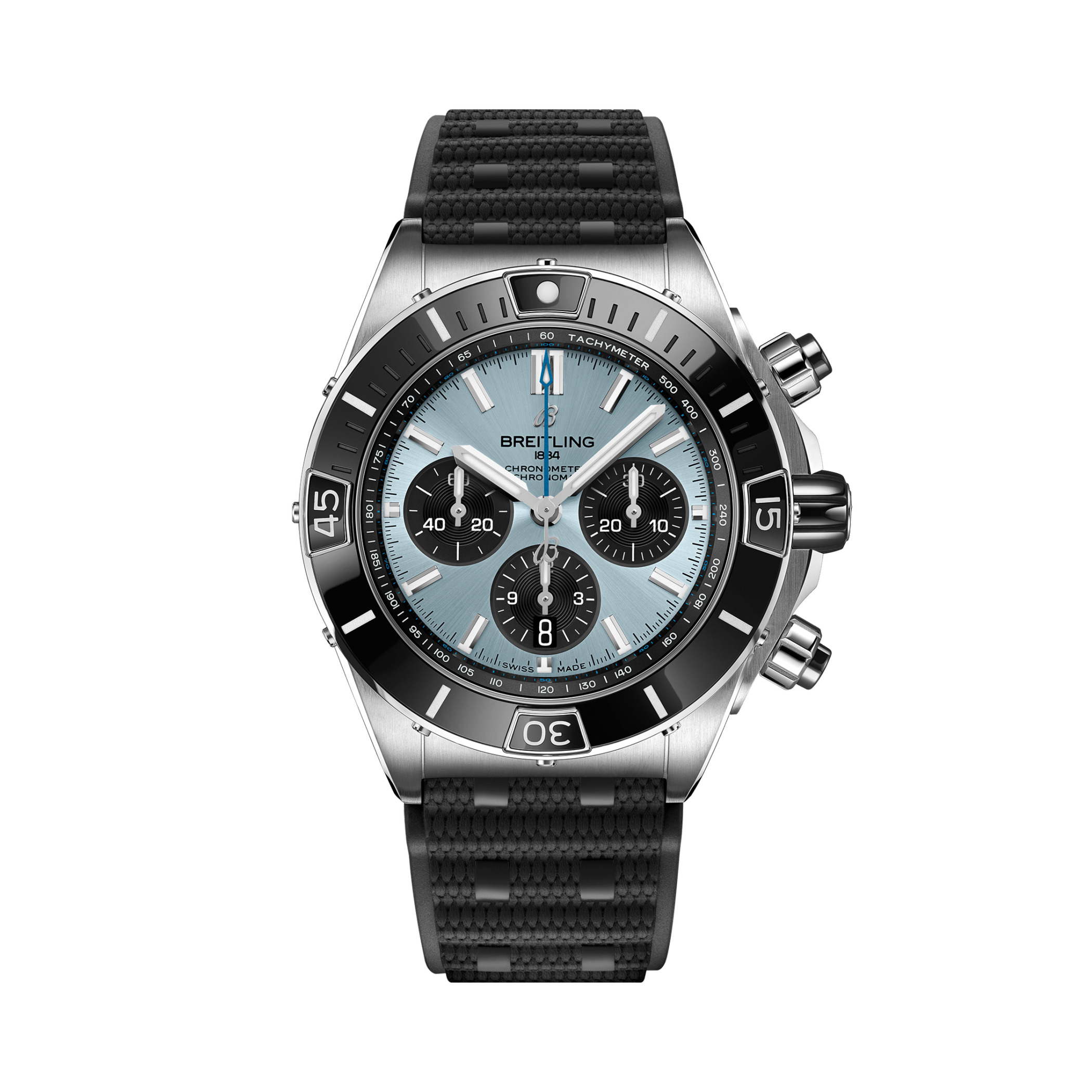 Super Chronomat B01 44 Blu ghiaccio | V-DIAL-COLOR-1111 dial, PB0136251C1S1