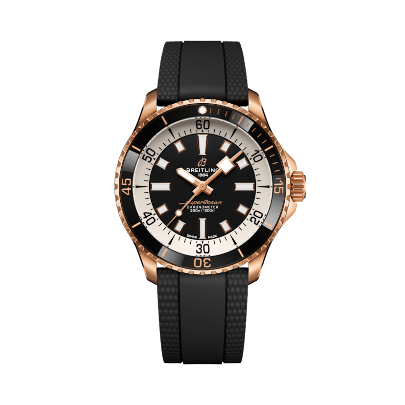 Superocean Automatic 42 Negro | V-DIAL-COLOR-5686 dial, R17375211B1S1