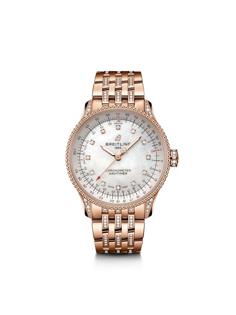 Navitimer Automatic 35 Madreperla | V-DIAL-COLOR-5791 dial, R17395721G1T1