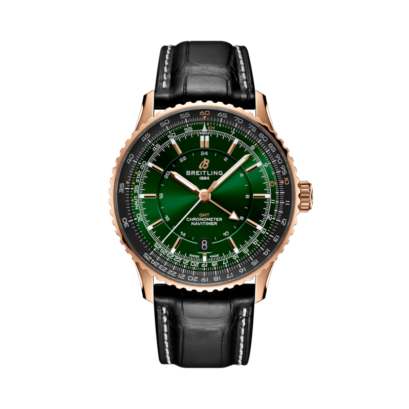 Navitimer Automatic GMT 41 Verde | V-DIAL-COLOR-5765 dial, R32310251L1P1
