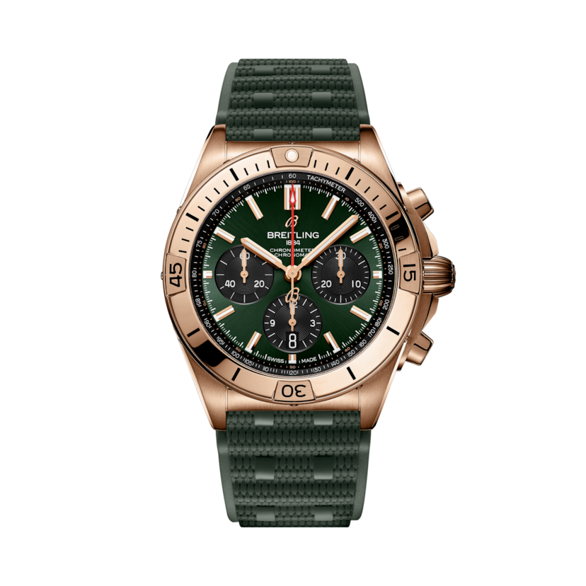 Chronomat B01 42 Green | V-DIAL-COLOR-5765 dial, RB0134101L1S1