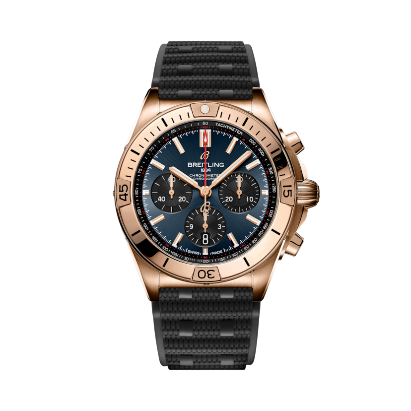 Chronomat B01 42 Super Bowl LVIII Blue | V-DIAL-COLOR-5714 dial, RB01343A1C1S1