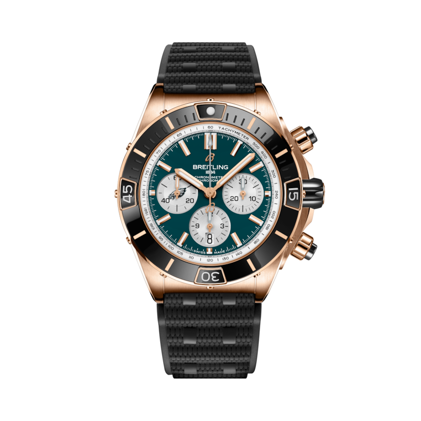 Super Chronomat B01 Chronograph 44 NFL Philadelphia Eagles, référence RB01366A1L3S1. Lien vers les détails du produit.