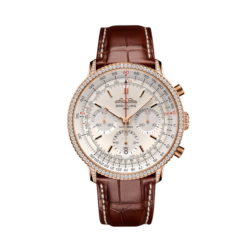 Navitimer B01 Chronograph 41, reference RB0139631G1P1. Link to product details.
