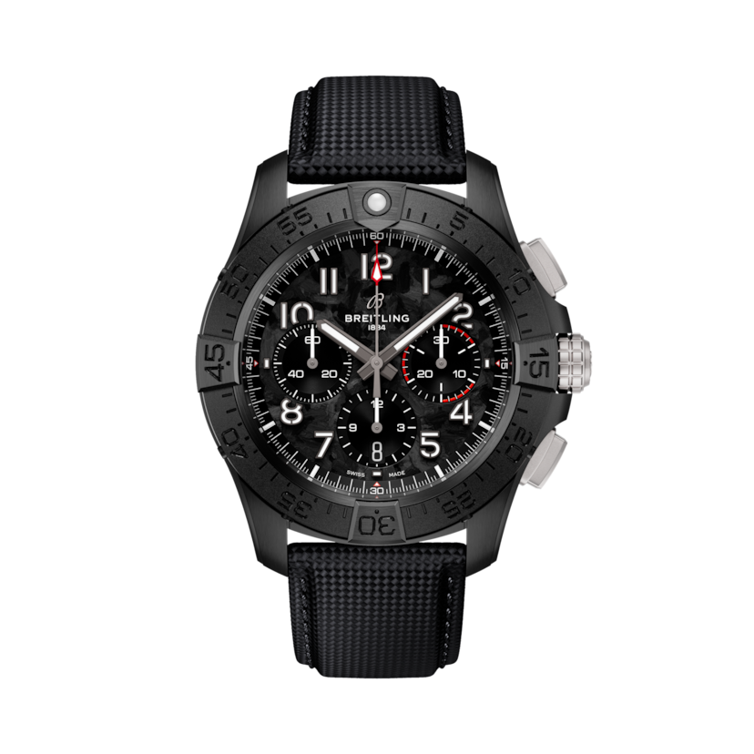 Avenger B01 Chronograph 44 Night Mission Carbon | V-DIAL-COLOR-5765556362 dial, SB0147101B1X1