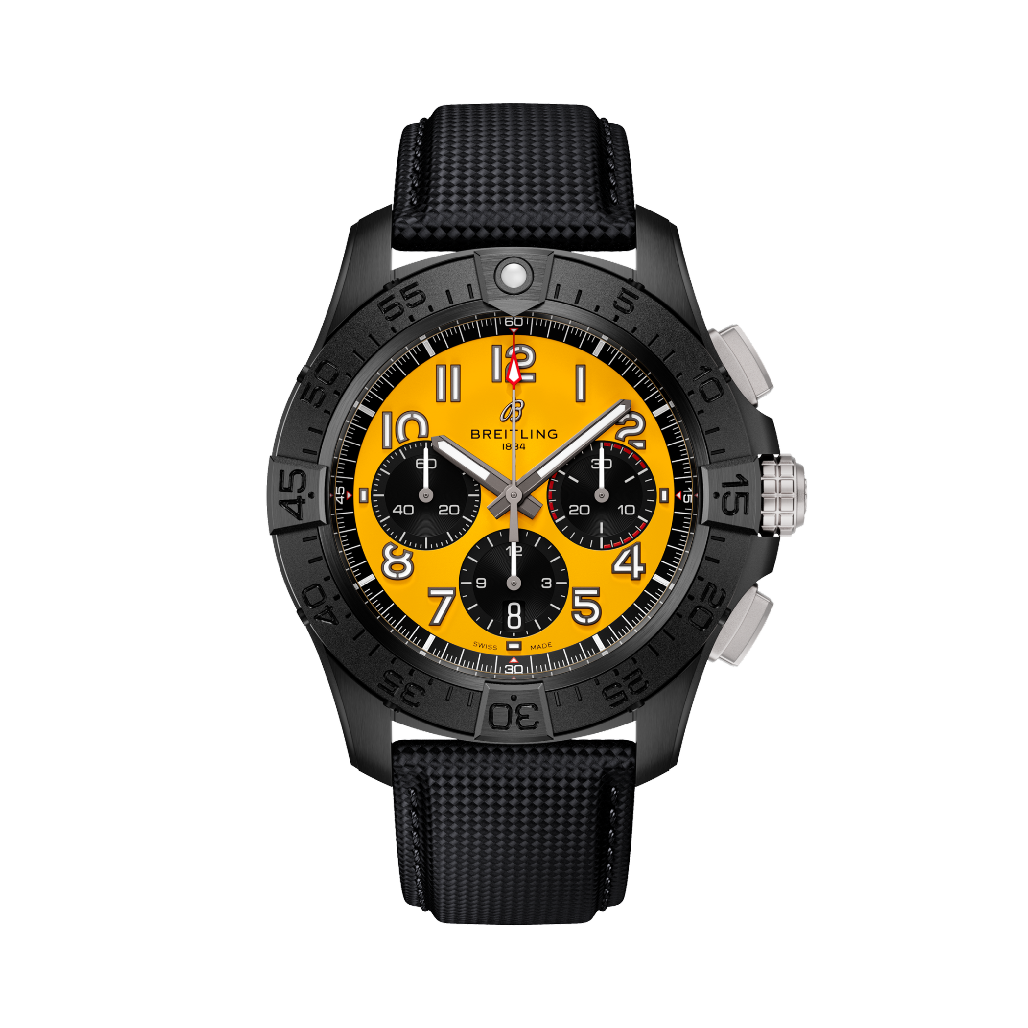 Avenger B01 Chronograph 44 Night Mission Giallo | VDIALCOLOR9999 dial, SB0147101I1X2