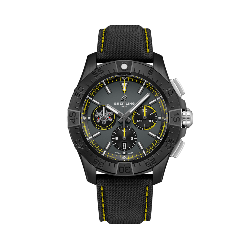 Avenger B01 Chronograph 44 Night Mission Bloodhounds Anthracite | V-DIAL-COLOR-5664 dial, SB01472A1B1X1