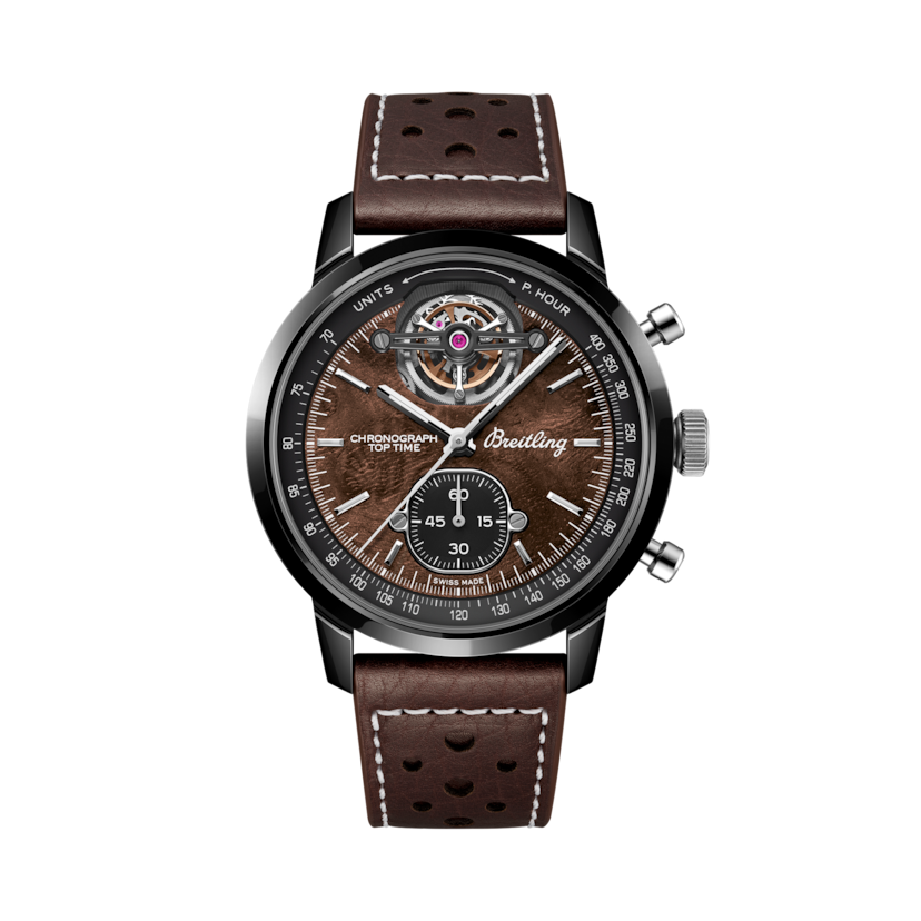 Top Time B21 Chevrolet Corvette Walnut burl | V-DIAL-WALNUT dial, SB21252A1Q1X1