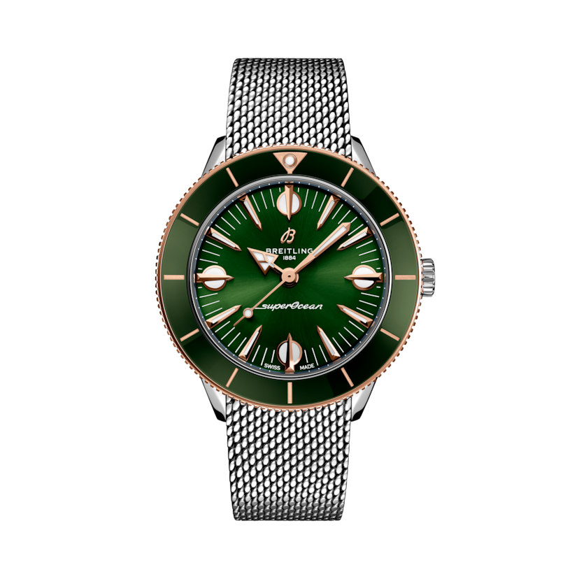 Superocean Heritage '57 Highlands Verde | V-DIAL-COLOR-5765 dial, U10340361L1A1