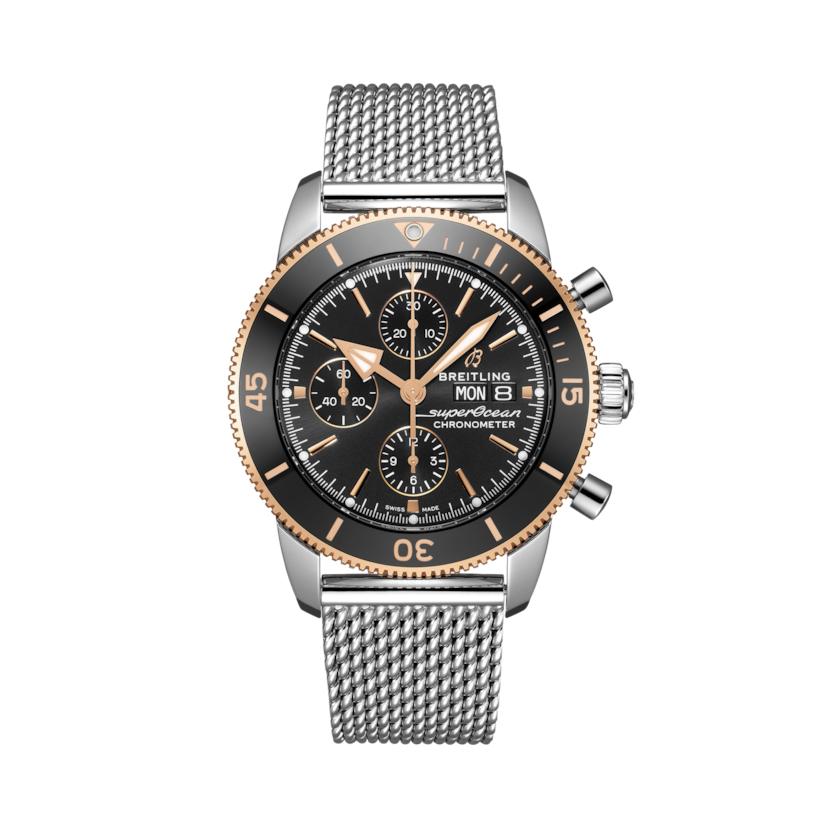 Superocean Heritage Chronograph 44 Black | V-DIAL-COLOR-5686 dial, U13313121B1A1