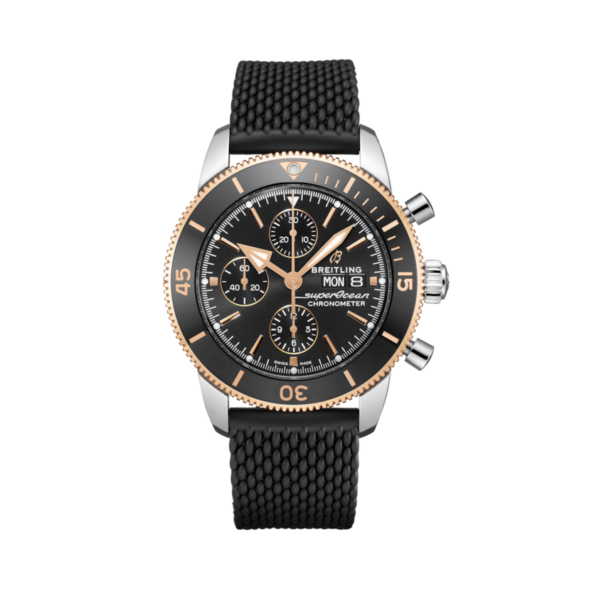 Superocean Heritage Chronograph 44 Black | V-DIAL-COLOR-5686 dial, U13313121B1S1