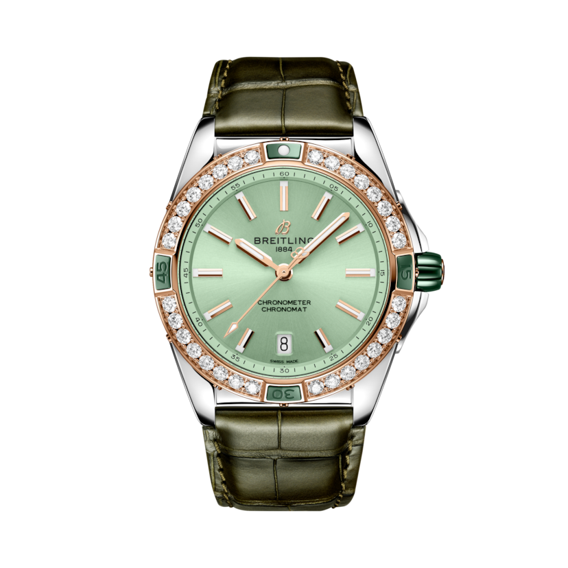 Super Chronomat Automatic 38 Green | V-DIAL-COLOR-5765 dial, U17356531L1P1