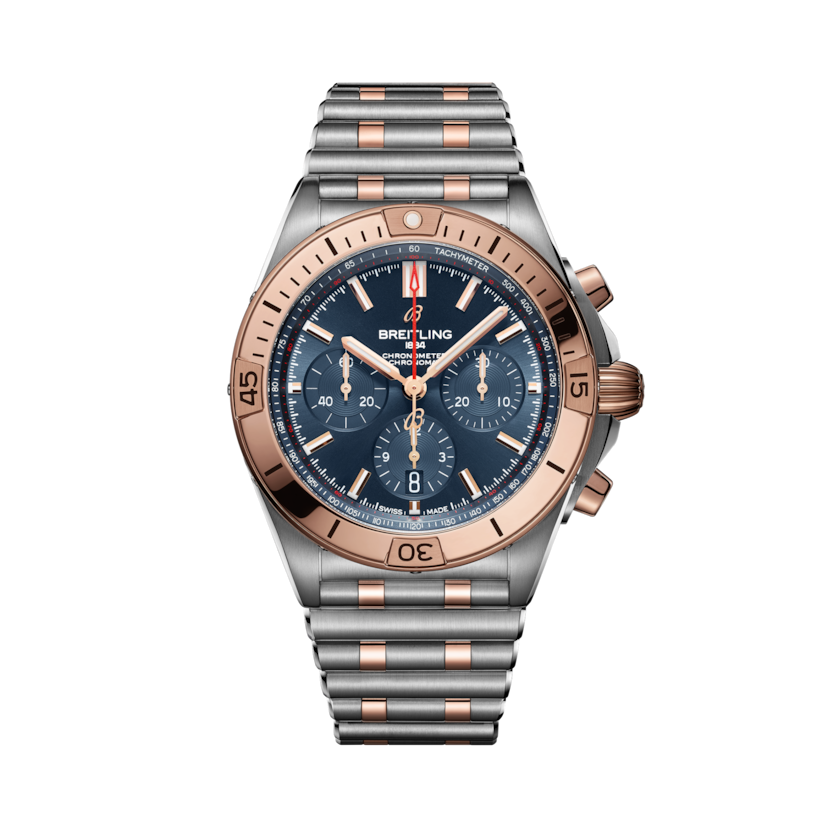 Chronomat B01 42 Azul | V-DIAL-COLOR-5714 dial, UB0134101C1U1