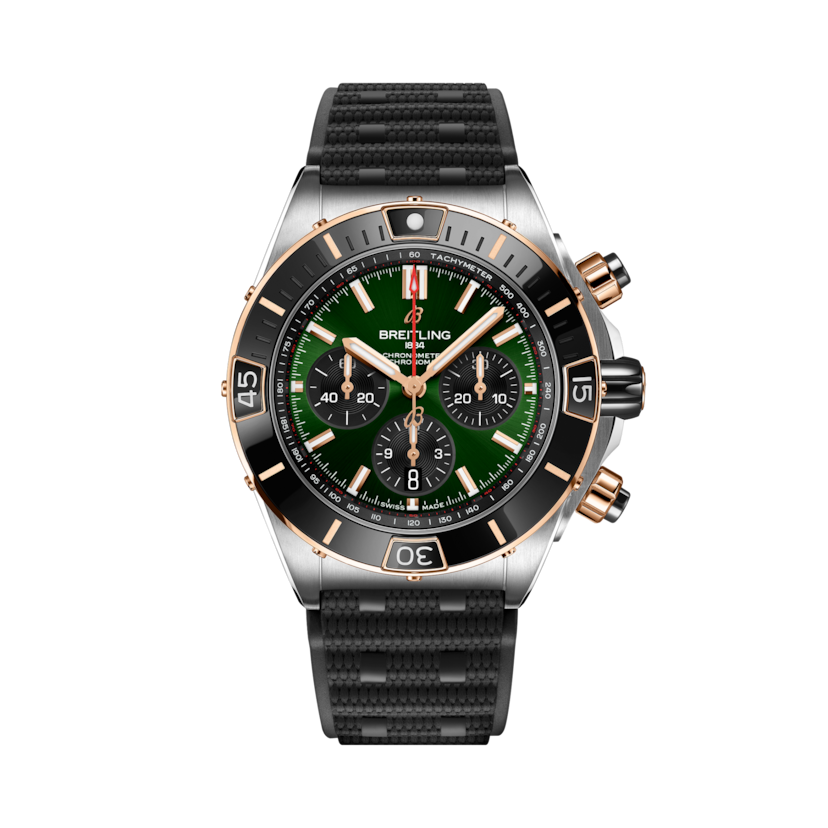 Super Chronomat B01 44 Green | V-DIAL-COLOR-5765 dial, UB0136251L1S1